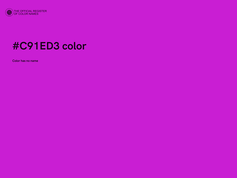 #C91ED3 color image