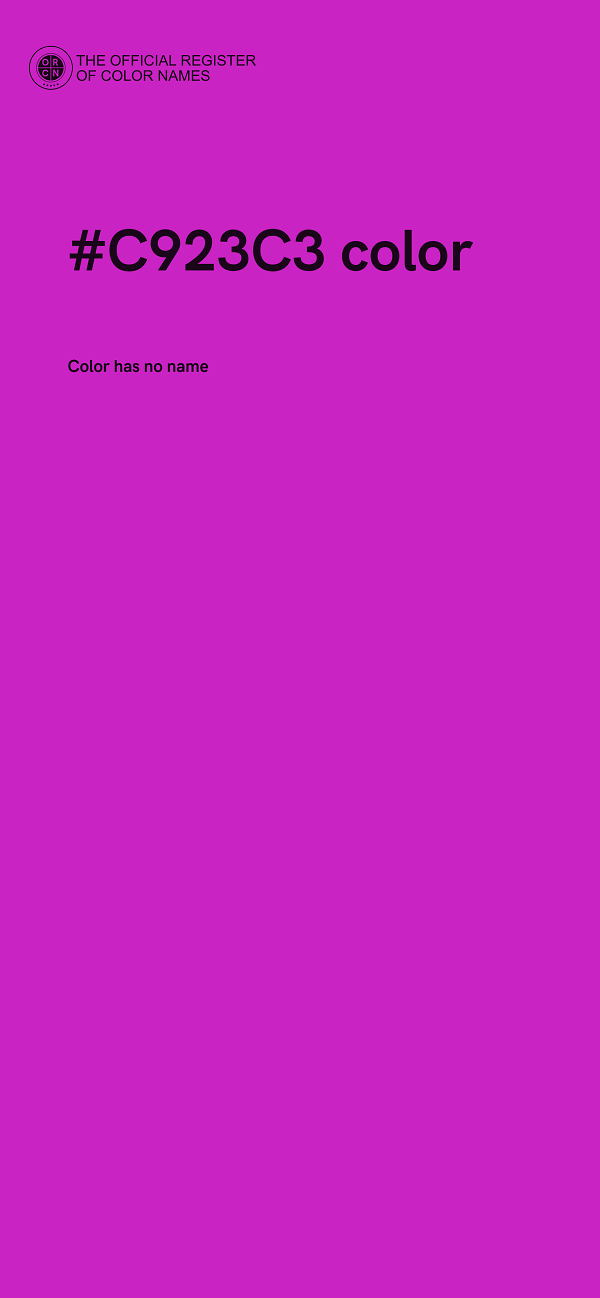 #C923C3 color image