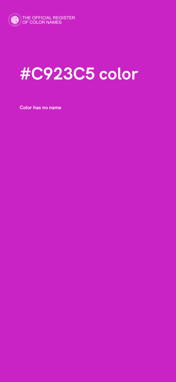 #C923C5 color image