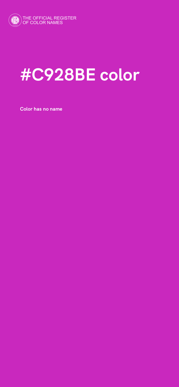 #C928BE color image