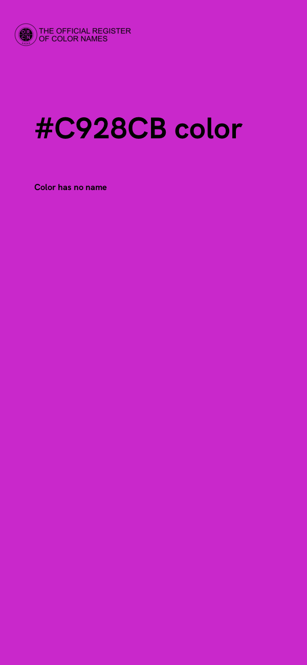 #C928CB color image