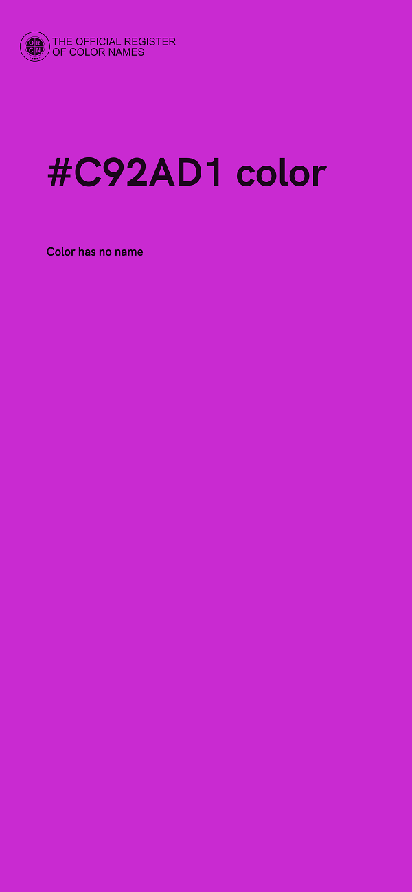 #C92AD1 color image