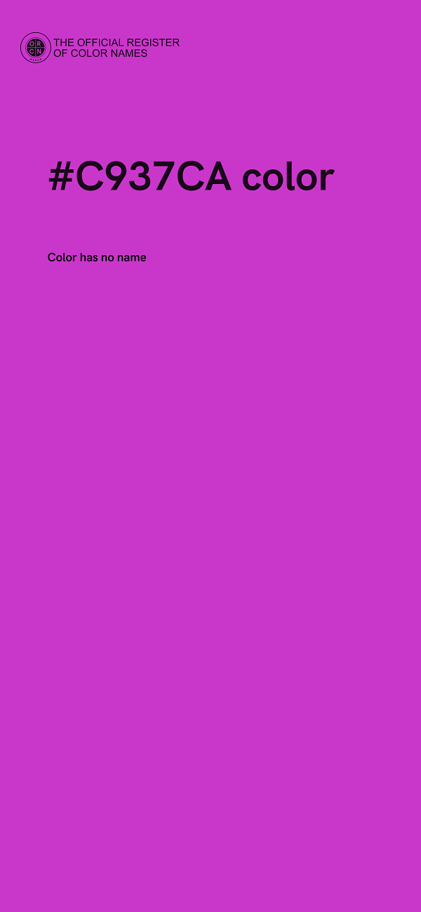 #C937CA color image