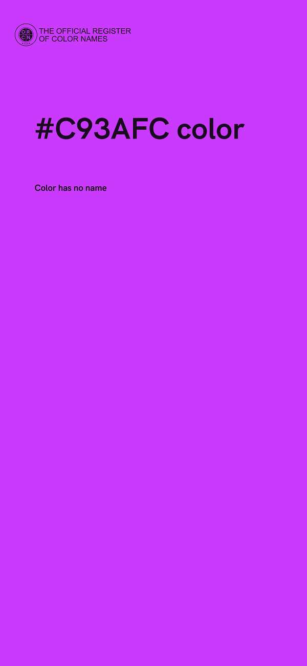 #C93AFC color image