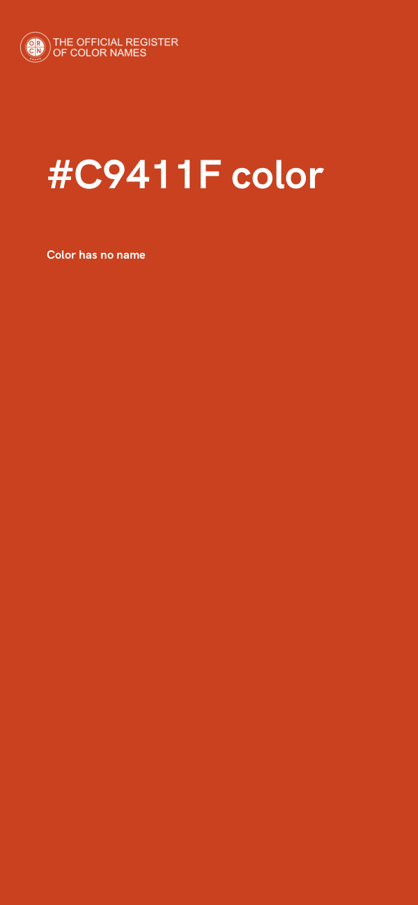 #C9411F color image