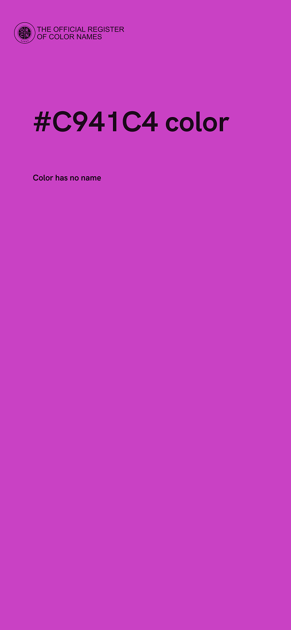 #C941C4 color image