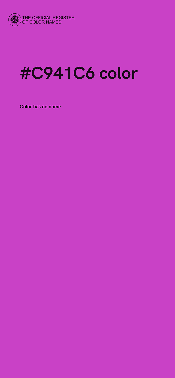 #C941C6 color image