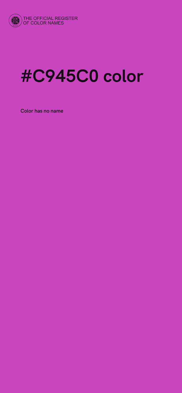 #C945C0 color image