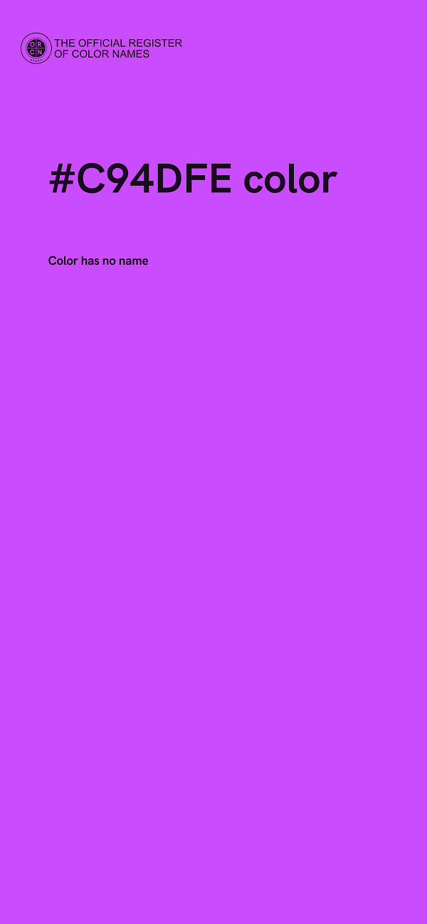 #C94DFE color image