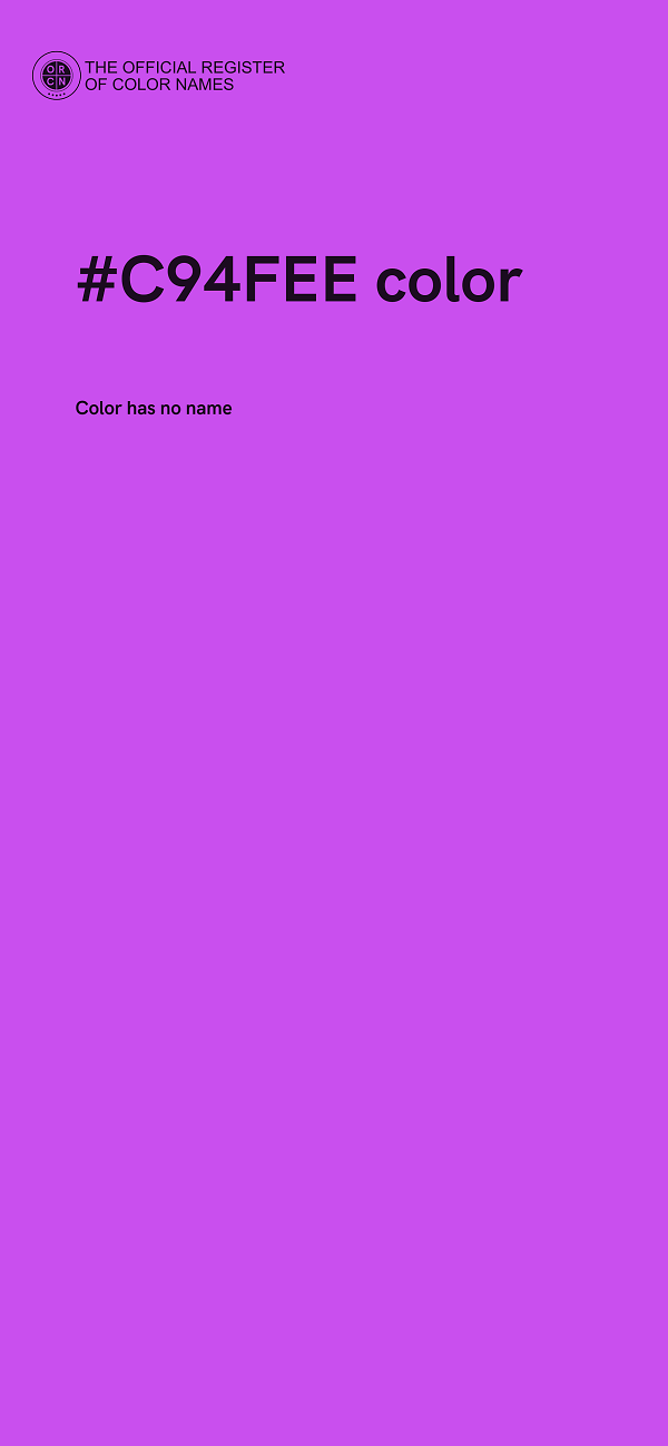 #C94FEE color image