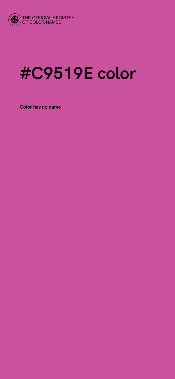 #C9519E color image