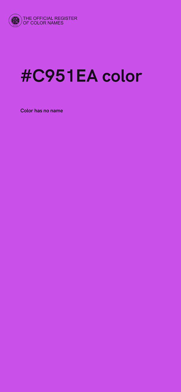 #C951EA color image