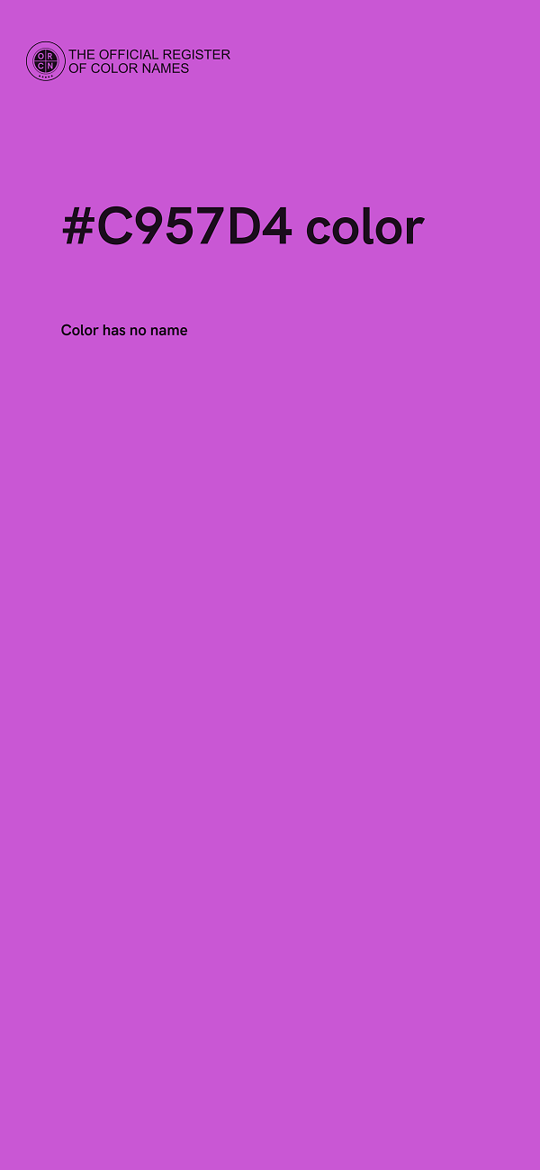 #C957D4 color image