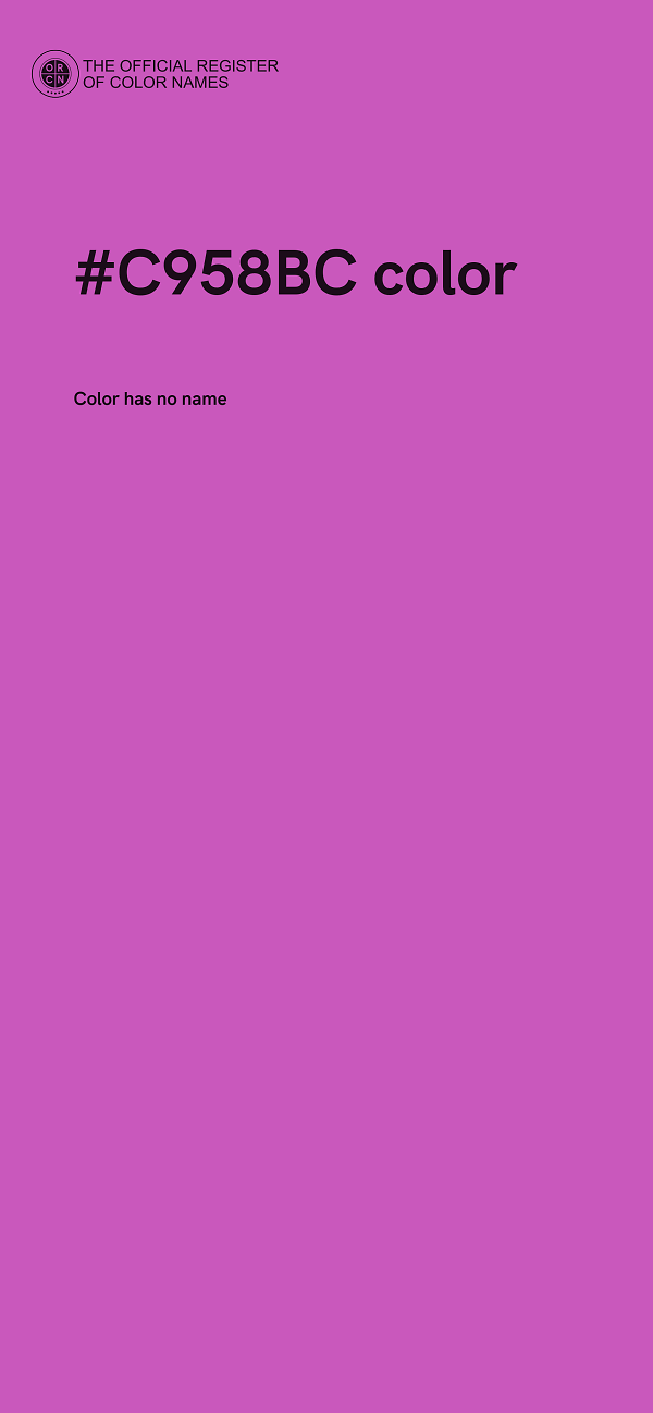 #C958BC color image