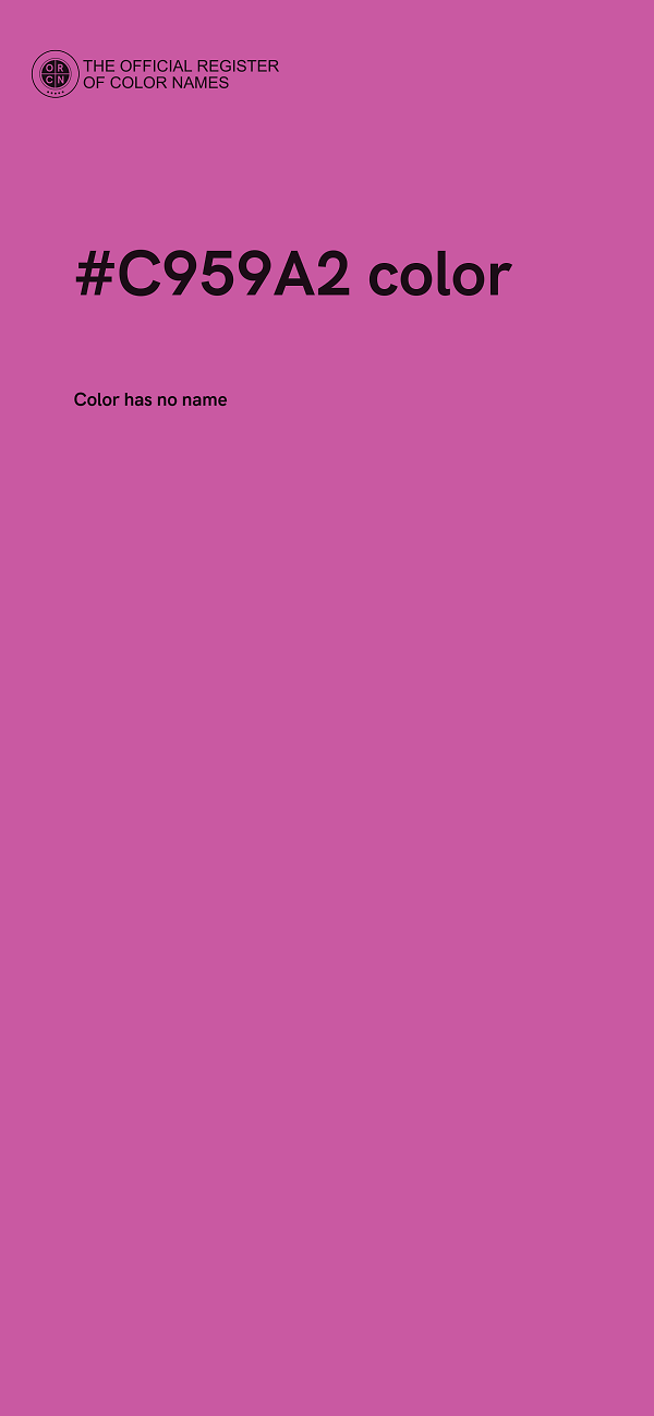 #C959A2 color image