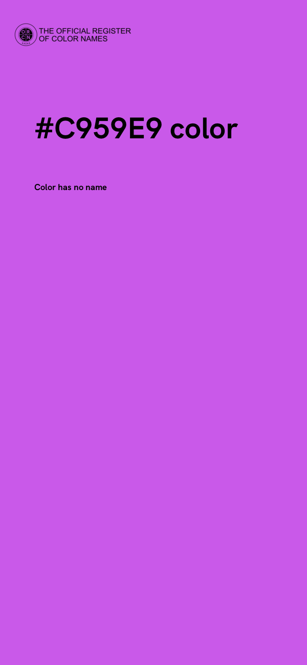 #C959E9 color image