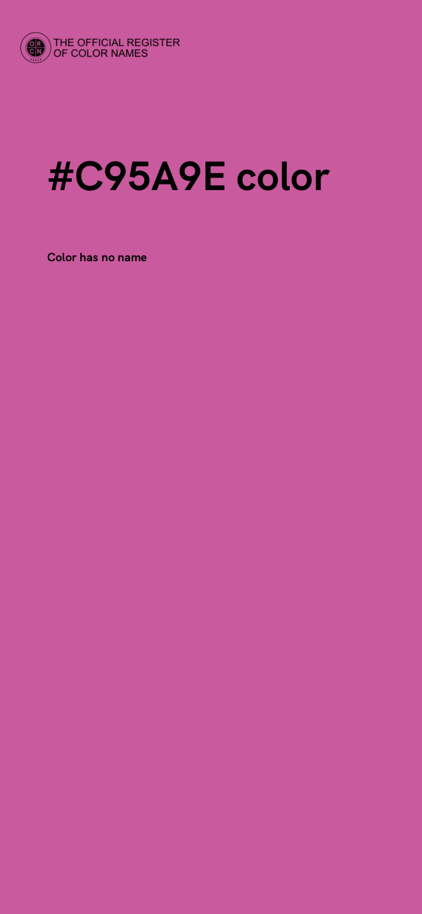 #C95A9E color image