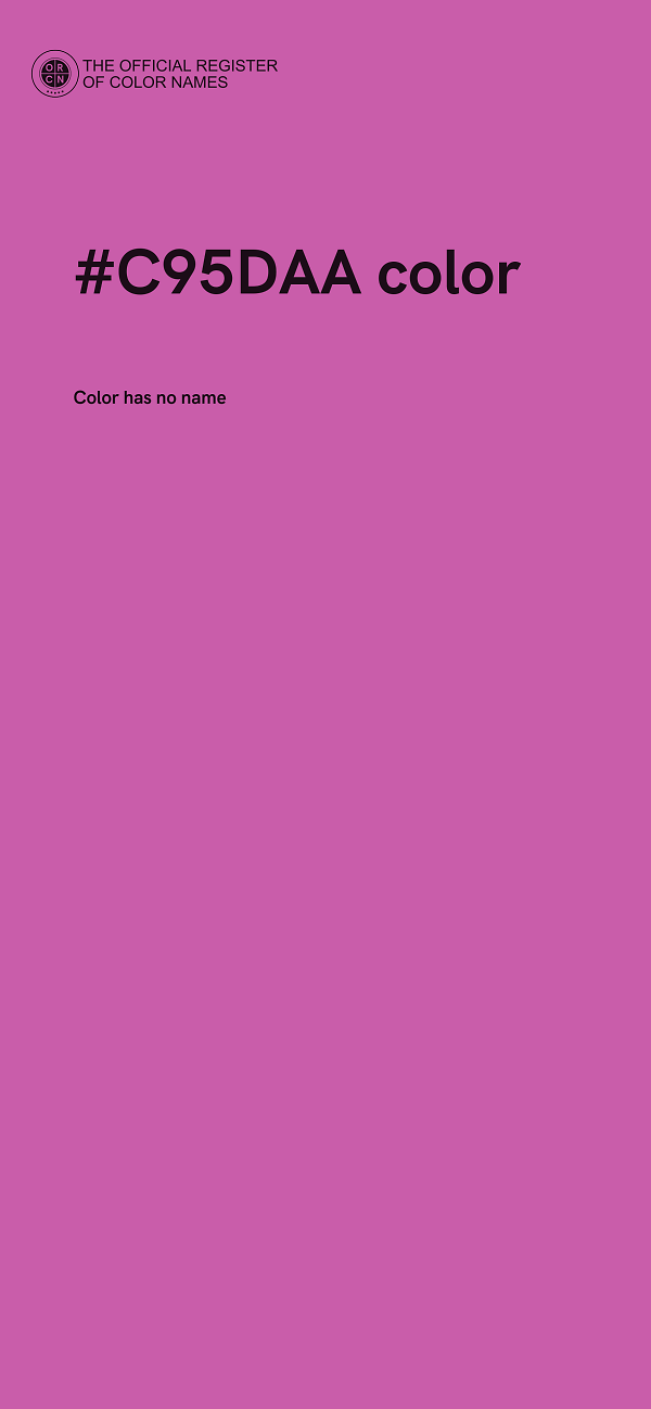 #C95DAA color image