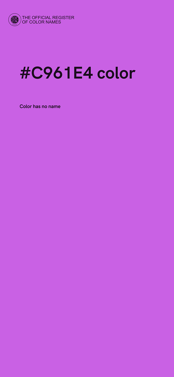 #C961E4 color image