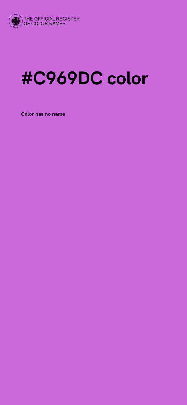 #C969DC color image