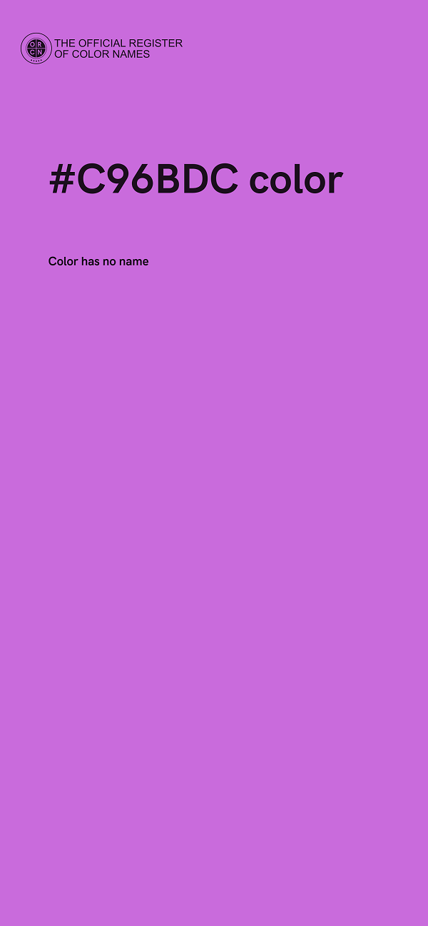 #C96BDC color image