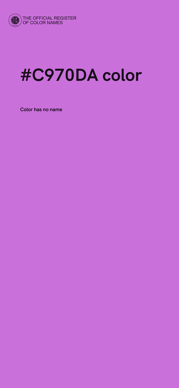 #C970DA color image