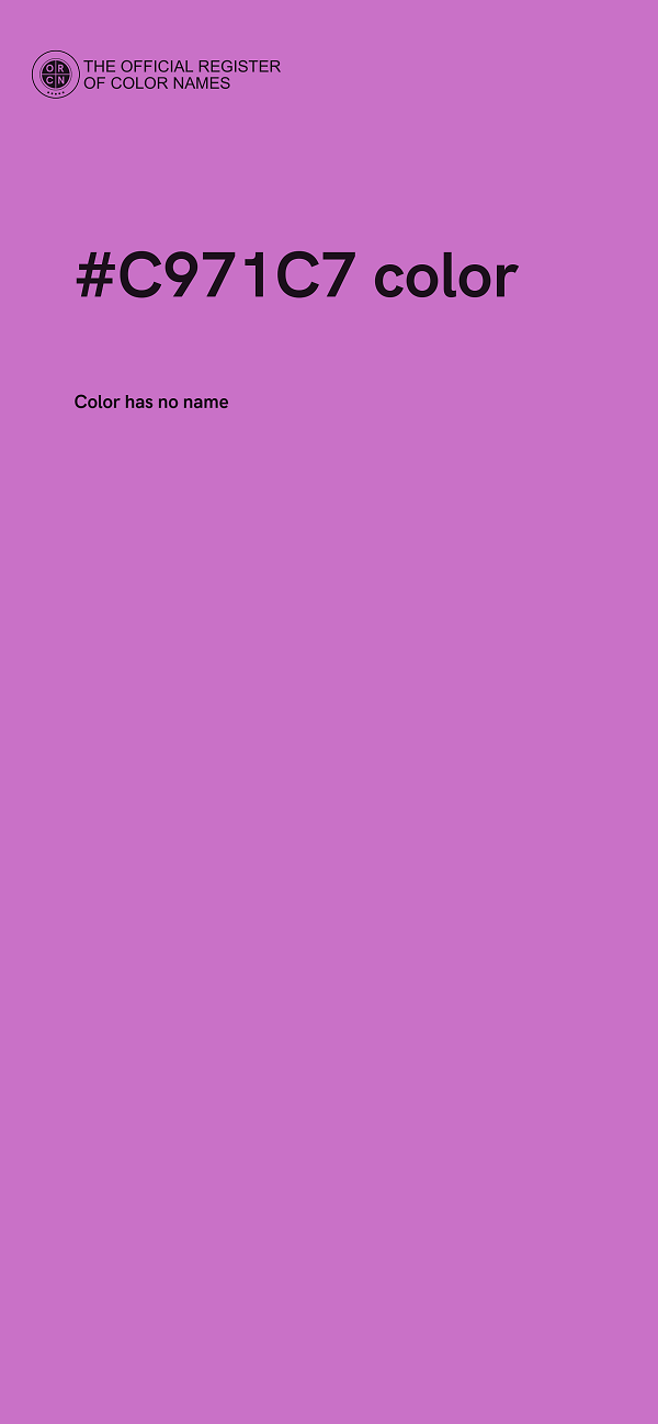 #C971C7 color image