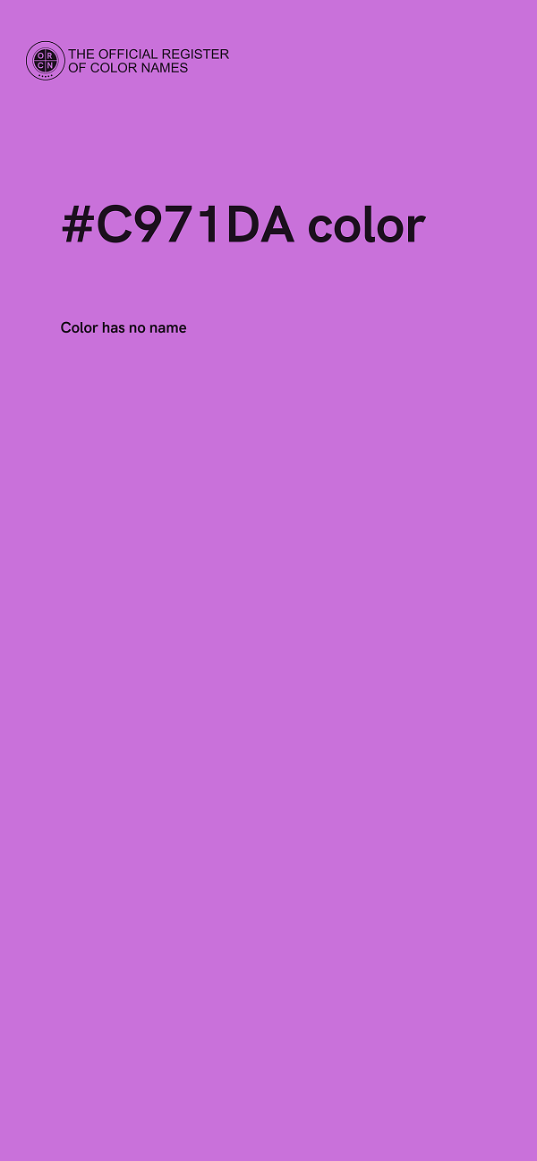 #C971DA color image