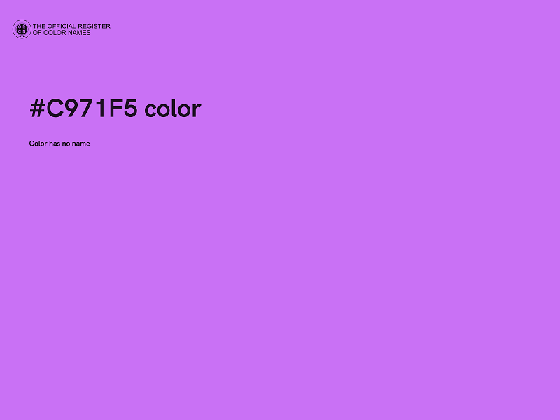 #C971F5 color image