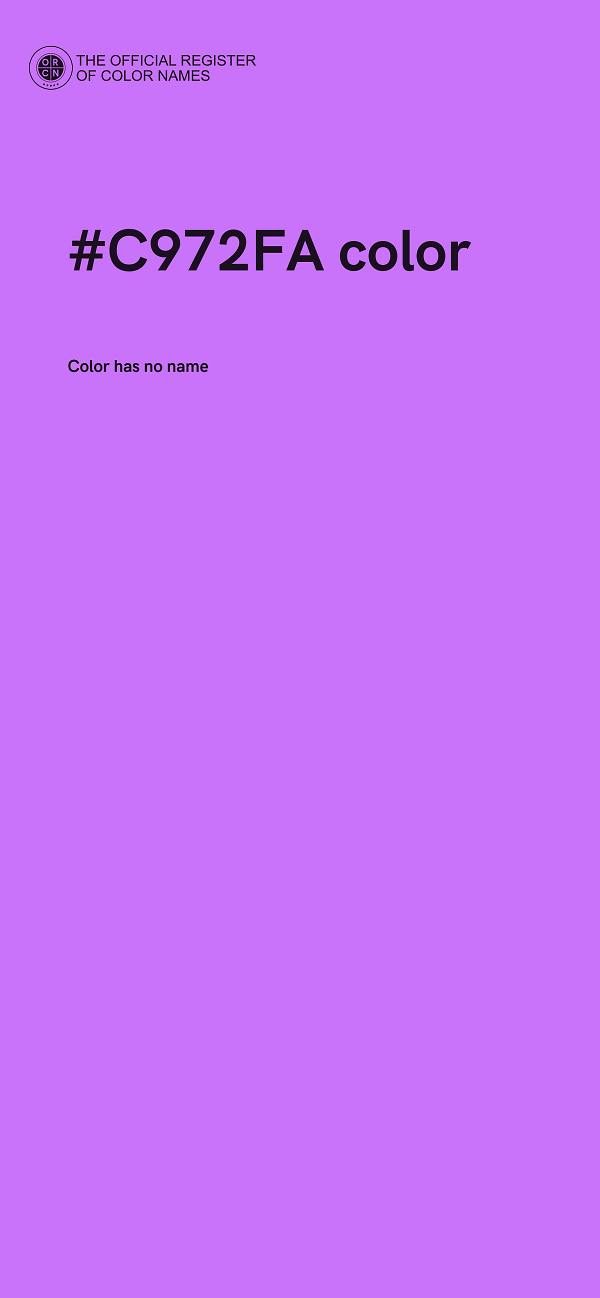 #C972FA color image
