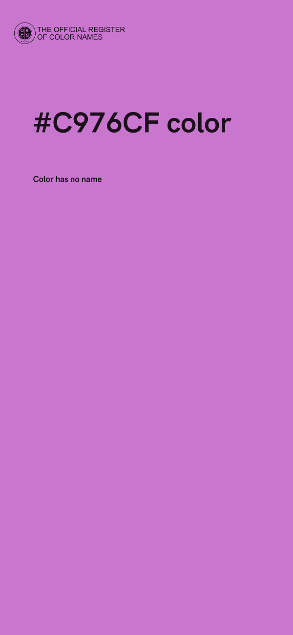 #C976CF color image