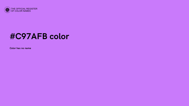 #C97AFB color image