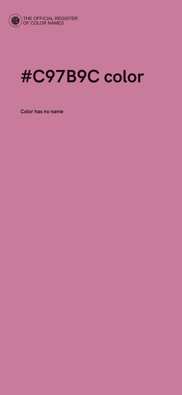 #C97B9C color image