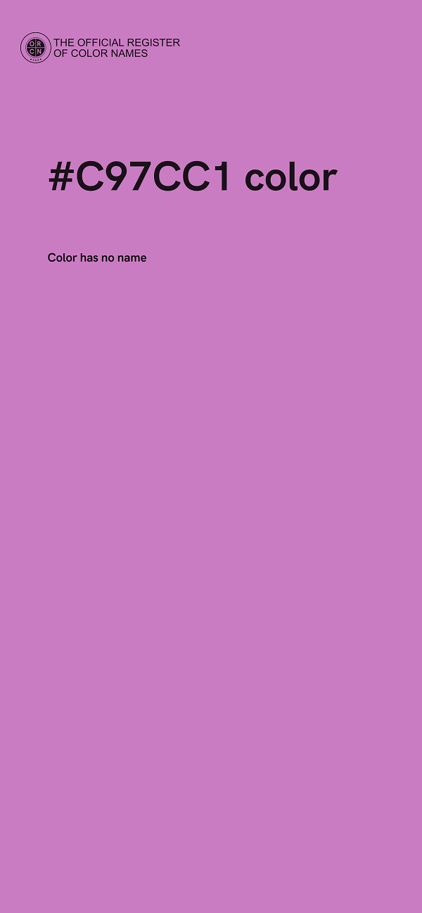 #C97CC1 color image