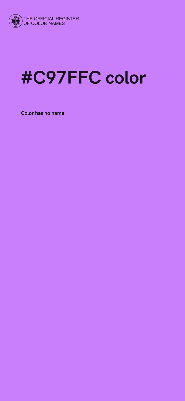 #C97FFC color image