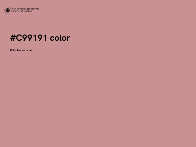 #C99191 color image