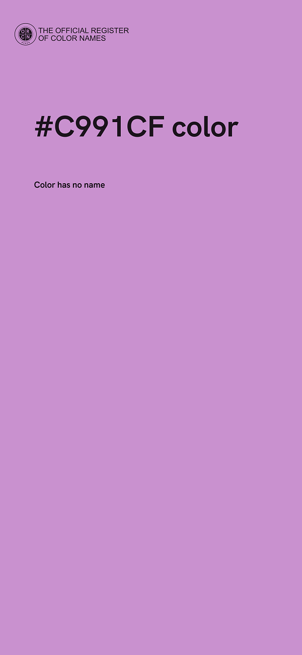 #C991CF color image