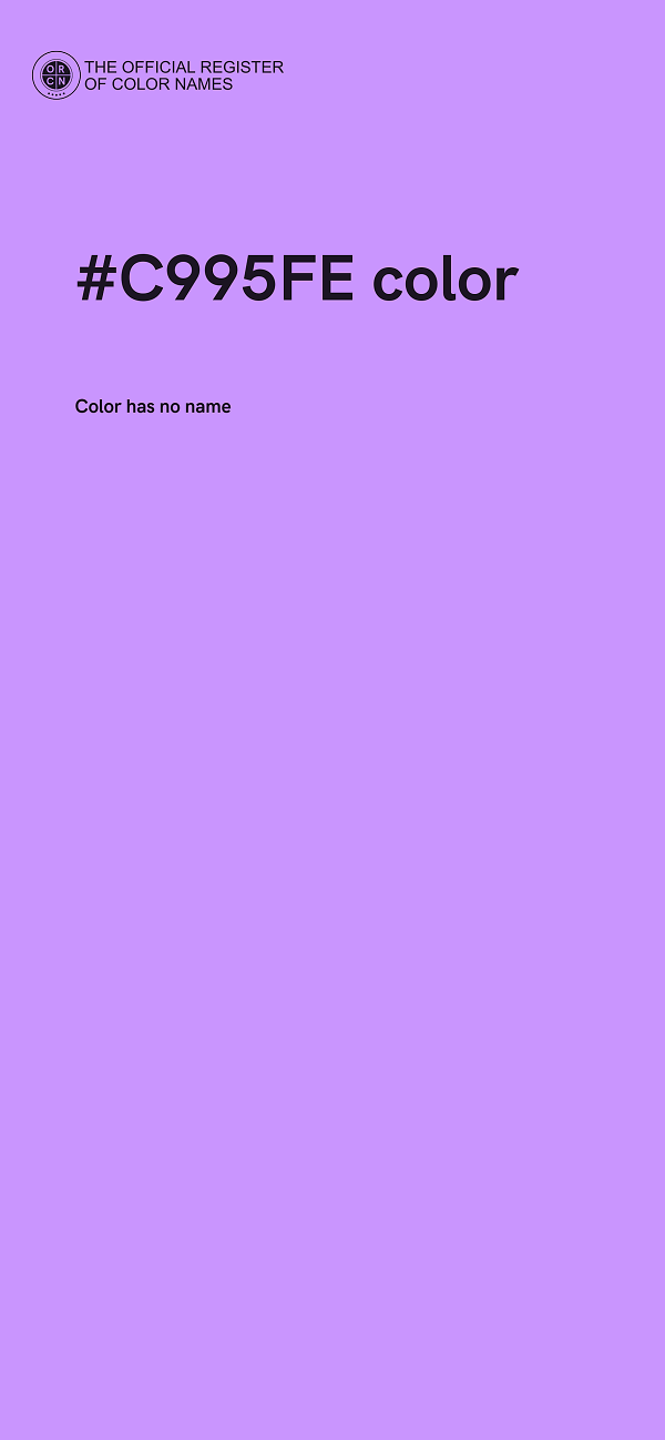 #C995FE color image
