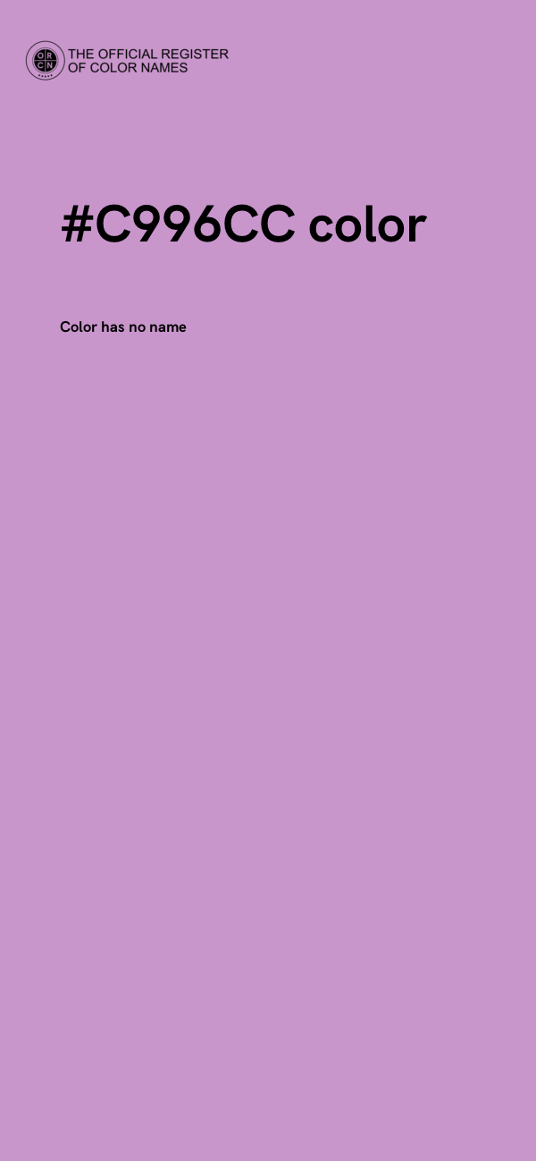 #C996CC color image