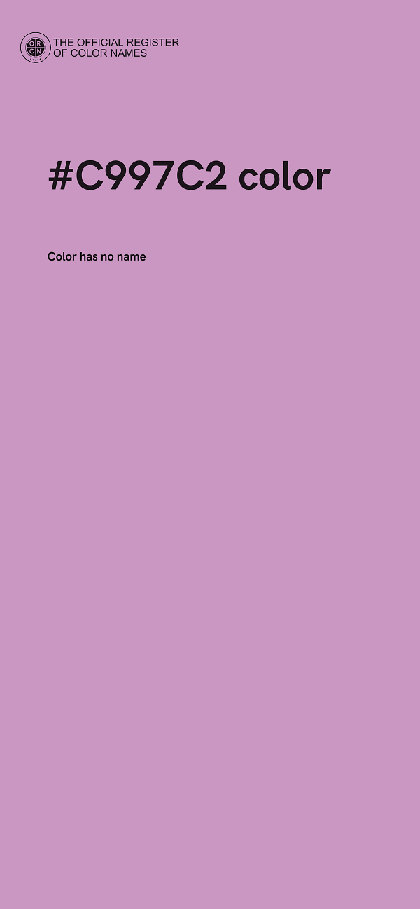 #C997C2 color image