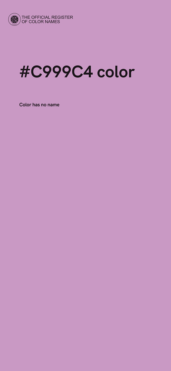 #C999C4 color image