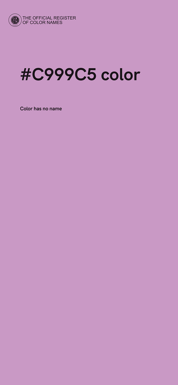 #C999C5 color image