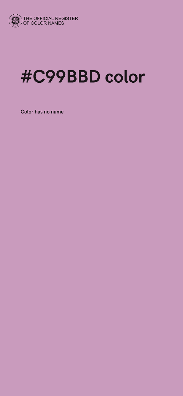 #C99BBD color image