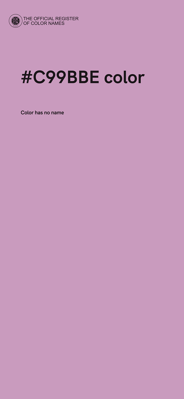#C99BBE color image