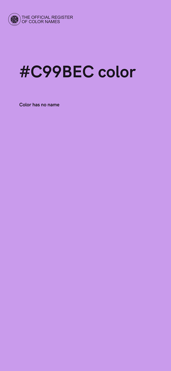 #C99BEC color image