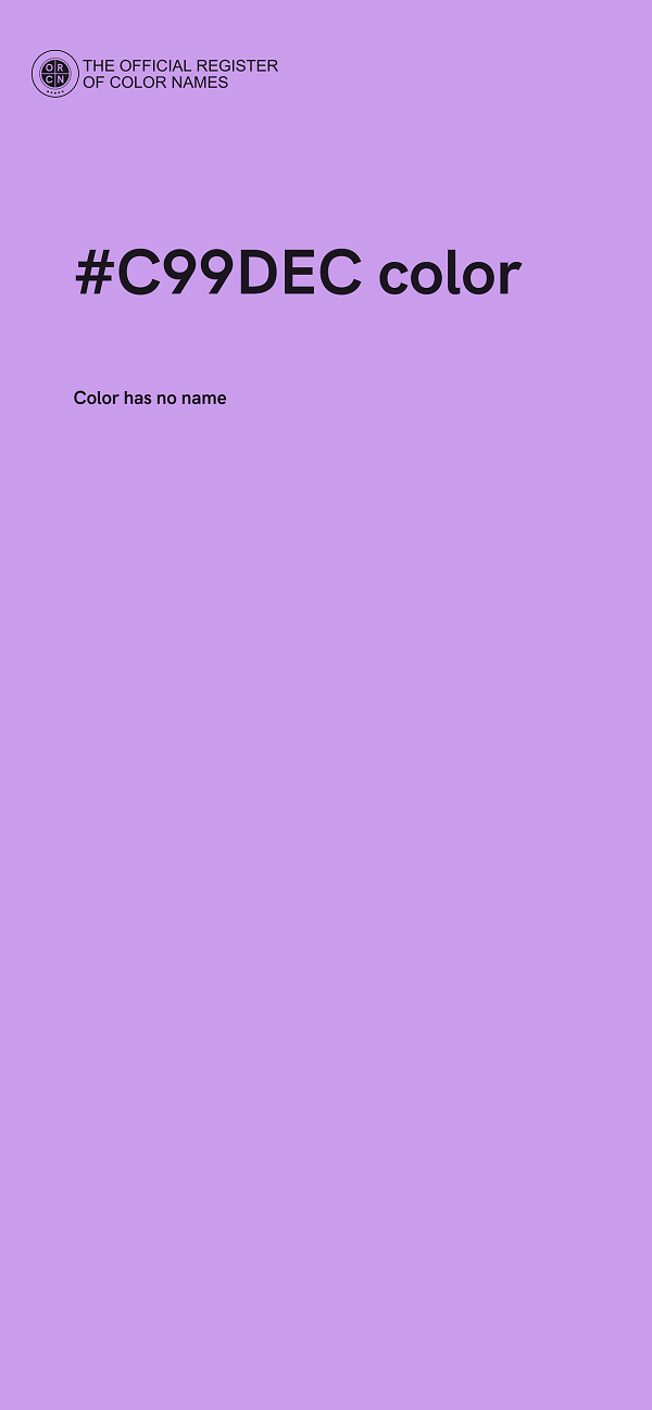 #C99DEC color image