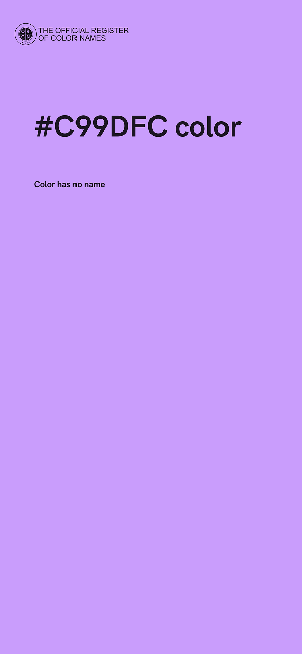 #C99DFC color image