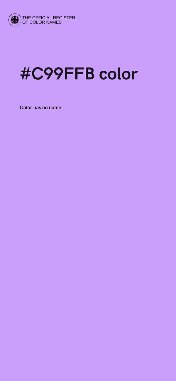 #C99FFB color image