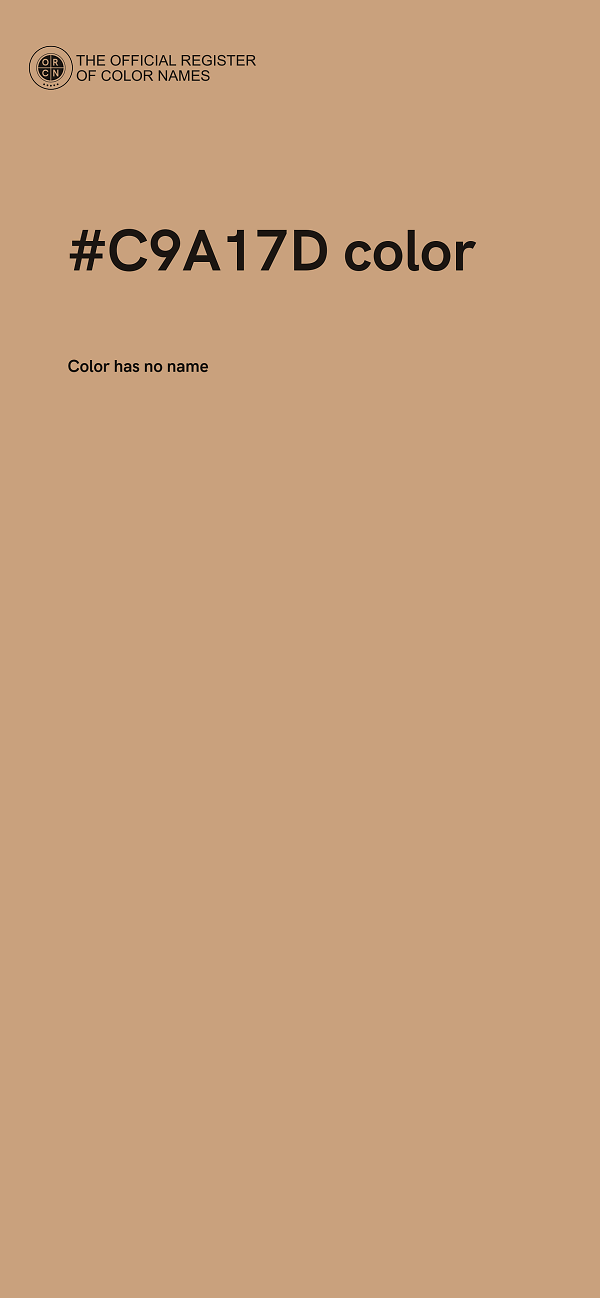 #C9A17D color image