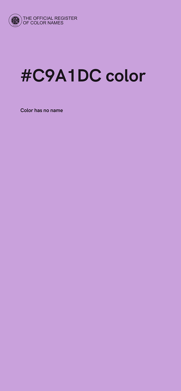 #C9A1DC color image